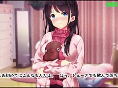 Man, I love watching this Japanese hentai creampie game action!