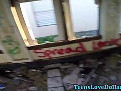Young Lovers Get Bold in Public