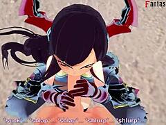 What’s Friedrich der Große Hiding in Azur Lane POV Fuck?