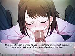 Naughty Japanese school girl plays risky games with stepdaddy’s friend for orgasm