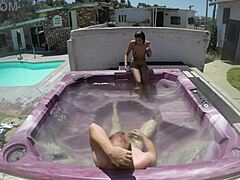 dayanara’s steamy hot tub pov session