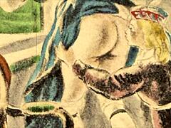 Check Bold Retro Sketches Found