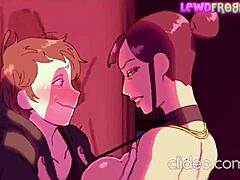 Hentai Queens Rule Femdom Threesome