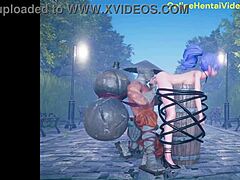 Anime Girl’s Raw Bold Action