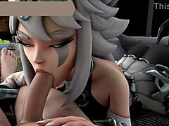 Sexy 3D babes pounded hard in animation