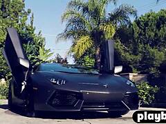 Hot Garage Strip Scene
