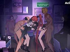 Yinlin Dominates Baizhi In Wild Anime Hentai Clash
