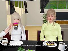 Ripples gameplay part 6 shows wild anime spanking action