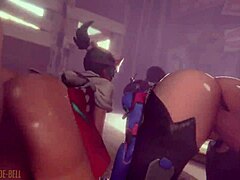 D.Va and Kiriko's Hot Bang