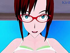 What’s behind Mari and Ritsuko’s intense hentai sex?