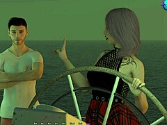 Hot Goth Babe In Matrix Hearts Game
