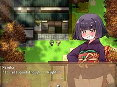 my hentai game with mizuha’s wild scenes