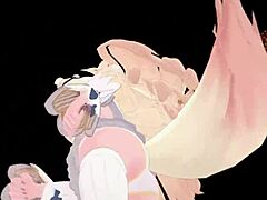 Blue Archive Seia Hentai MMD In Raw 3D Action