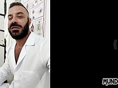 Massagista 1 Unleashes Huge Cocks in Wild Group Action
