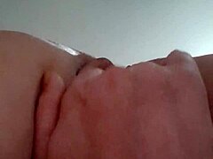 Brunette’s Slow Bedroom Tease