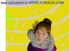 Loona hula hoop dance in gay action video