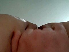 Brunette’s Slow Bedroom Tease