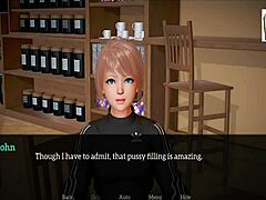 Teen anime bent over in doggystyle clip