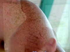 redhead gay's fiery solo session