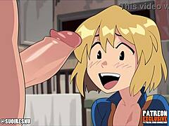 Blonde Beauties’ Sensual Anime Escapade