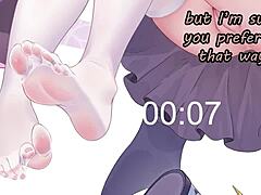 Hu Tao’s anime femdom feet