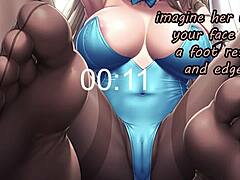 Hu Tao’s anime femdom feet