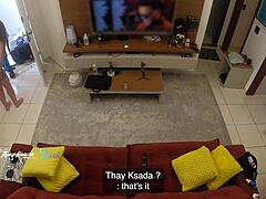Hot wife's sofa banging