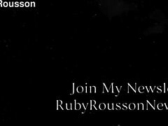 Chastity Torment Ends with Ruby Rousson’s Final Teasing Release in Cage