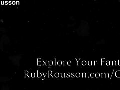 Chastity Torment Ends with Ruby Rousson’s Final Teasing Release in Cage