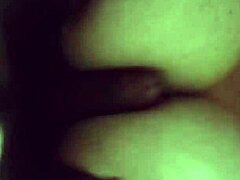 Aurora’s mature scissoring clip