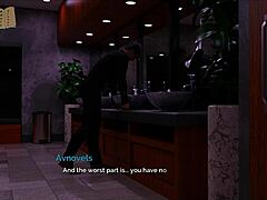 A visual novel game with dancing parts