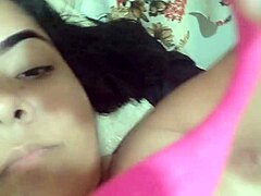 Amateur BBW using sex toy to pleasure herself