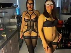 Hot Latina MILFs get naughty