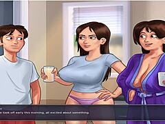 Nurse job in hot summer in animated hentai