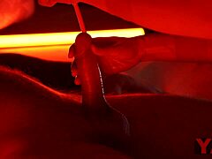 Femdom mistress punishes by deep throat penetration