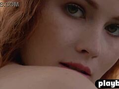 Serena Wood undressing in full