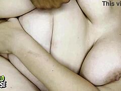 Wife's big tits and anal love make hubby happy