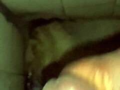Masturbation with an average dick and a big cock