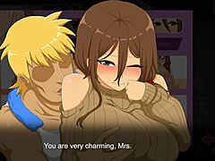 What secrets unfold in Handyman Legend’s hentai game outdoor scenes?