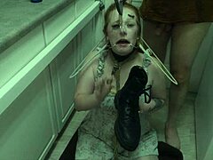 ever seen a redhead slut devour cum off boots?