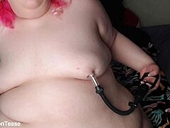 BBW's Naughty Nipple Pump Play Gets Wild