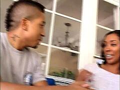 Ebony Princess Sucks Massive Shaft