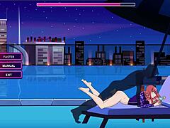 Meeting Denise And Fucking Her In Hentai Game