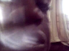 Crazy Chick's Fierce Twerk On Landlord's Bed During Holiday