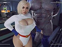 Darkseid's brutal breeding of Power Girl