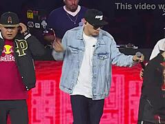 Aczino battles Gazir in the intense international freestyle rap final from Mexico 2022