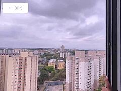Amberzinha's fierce homemade bang in new apartment