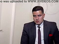 Cheeky Yuri Gaúcho’s Massive Boss Cumshot Display