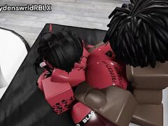 succubus takes a hard pounding in a condo during wild roblox action.