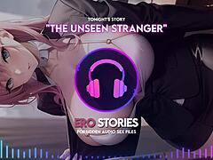 Ero stories whisper seductive healing with unseen stranger in anime